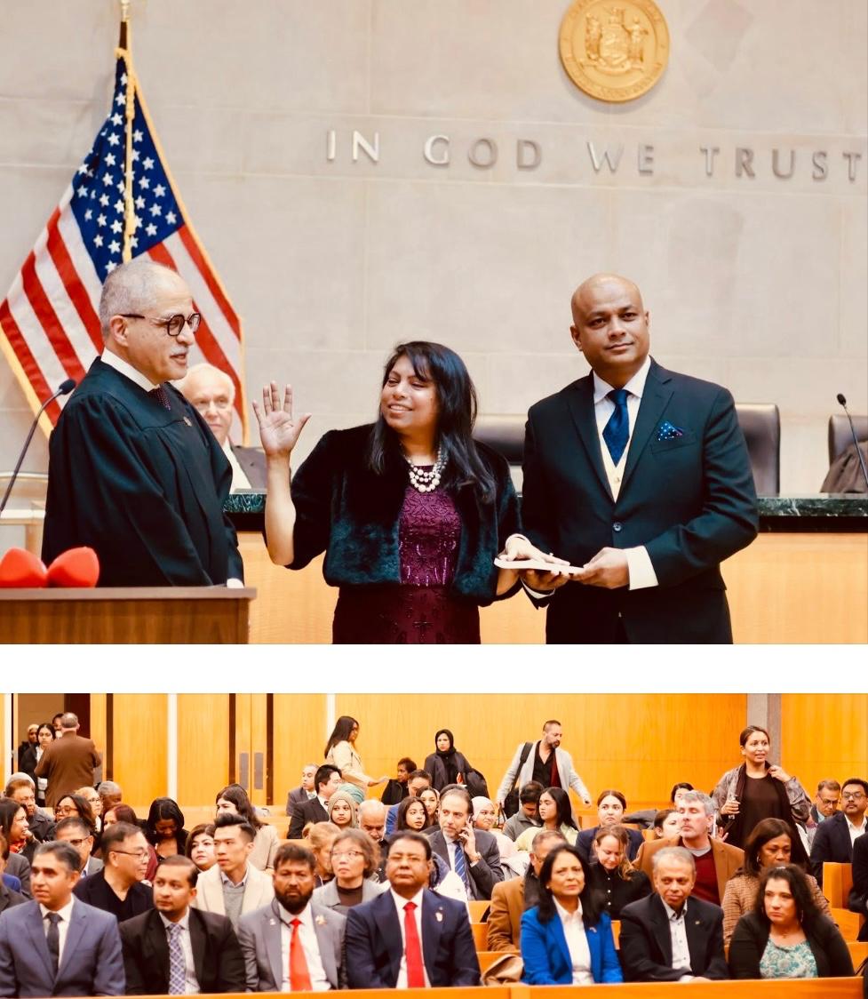 আবারও ইতিহাস গড়লেন সোমা এস সাঈদ: নিউইয়র্ক স্টেট সুপ্রিম কোর্টের বিচারপতি হিসেবে শপথ গ্রহণ