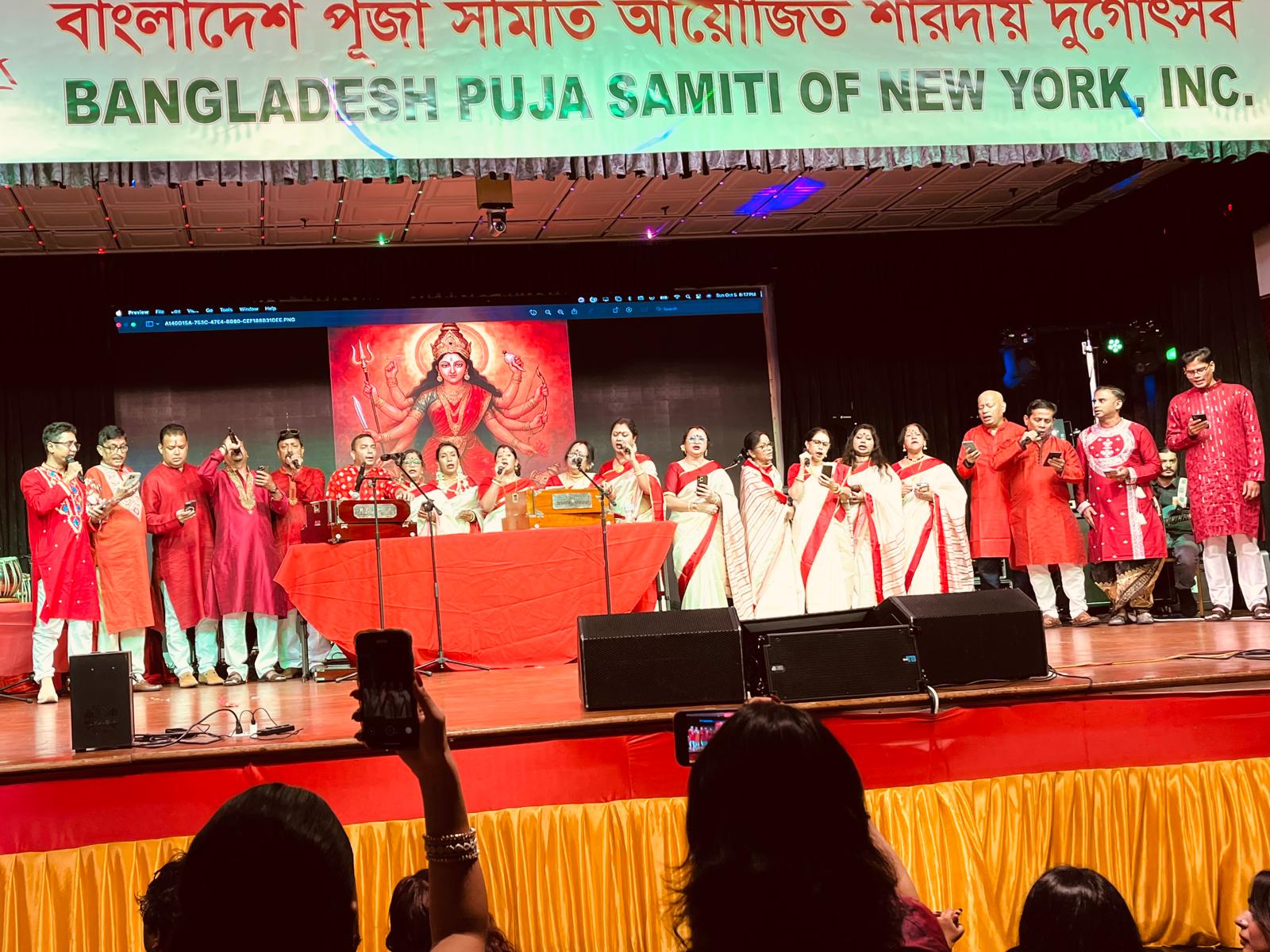Bangladesh Puja Samiti of New York Concludes Grand Durga Puja Celebration: A Magnificent Display of Faith, Culture, and Unity