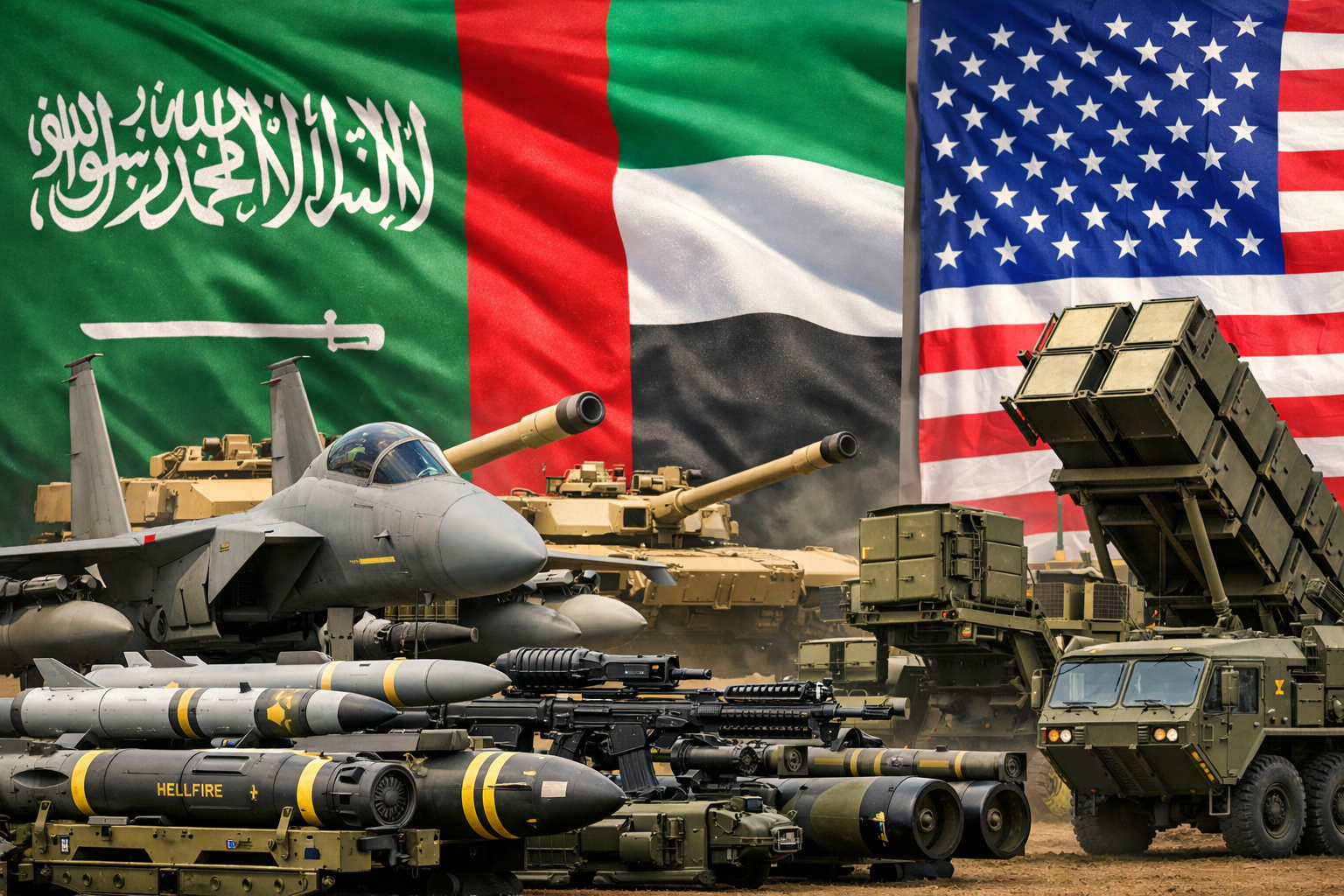 আরব মিত্রদের কাছে ২ হাজার ৩০০ কোটি ডলারের অস্ত্র বিক্রির অনুমোদন যুক্তরাষ্ট্রের