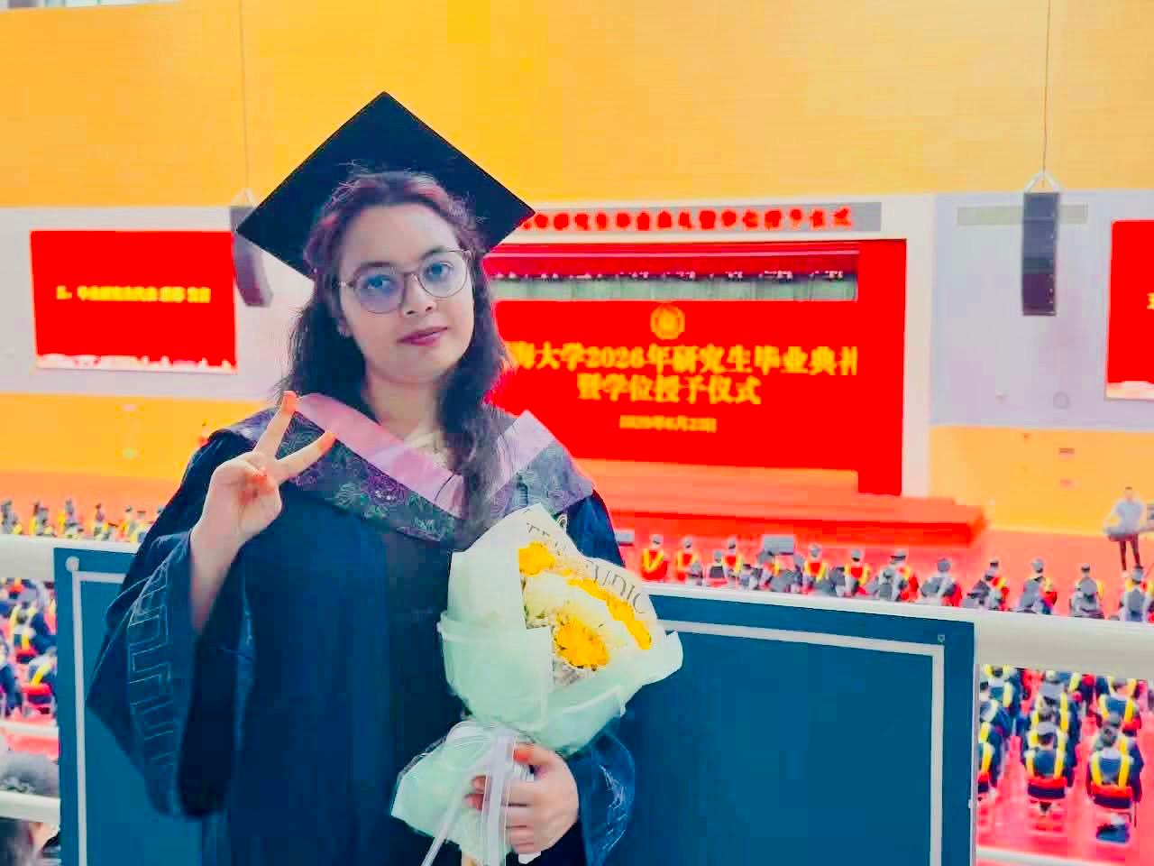 আন্তর্জাতিক উচ্চশিক্ষায় বাংলাদেশের উজ্জ্বল সাফল্য: চীনের হোহাই ইউনিভার্সিটি থেকে কৃতিত্বের সঙ্গে মাস্টার্স ডিগ্রি অর্জন রুবাইয়াত শবনম অনিকার