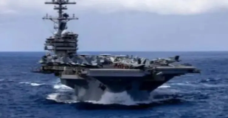 আরেকটি আমেরিকান বিমানবাহী রণতরী মধ্যপ্রাচ্যের দিকে অগ্রসর হচ্ছে