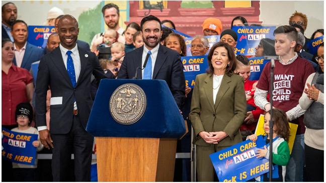 Free “2-Care” Daycare Program for 2-Year-Olds to Launch in New York City; 2,000 Children to Benefit in First Phase