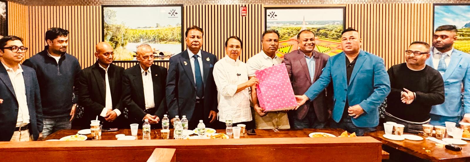 নিউইয়র্কে প্রবাসীদের সঙ্গে প্রেস মিনিস্টার গোলাম মুর্তুজার প্রাণবন্ত মতবিনিময়