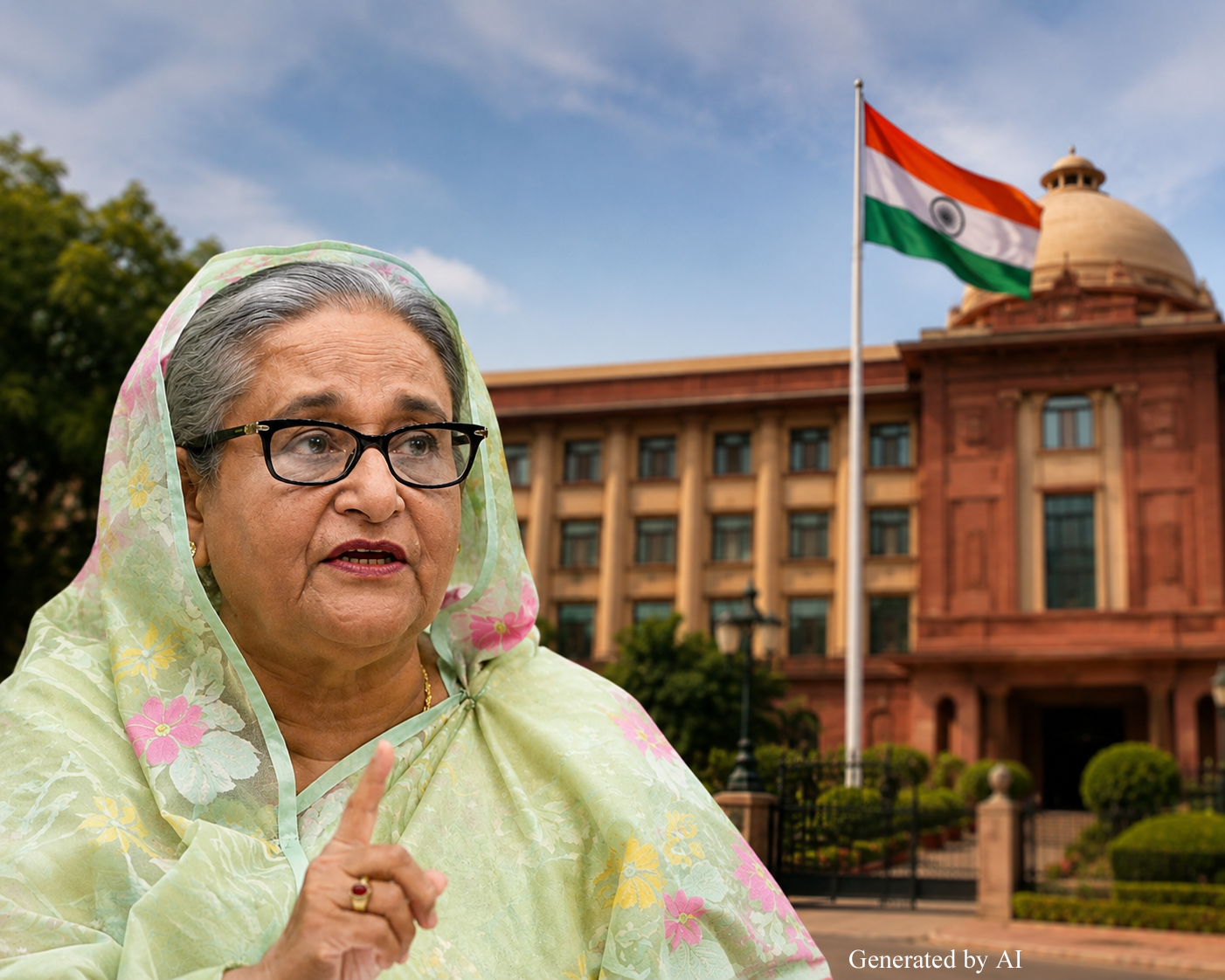 শেখ হাসিনার বাংলাদেশে ফেরা নিয়ে  ভারতের পররাষ্ট্র মন্ত্রণালয় যা জানালো?