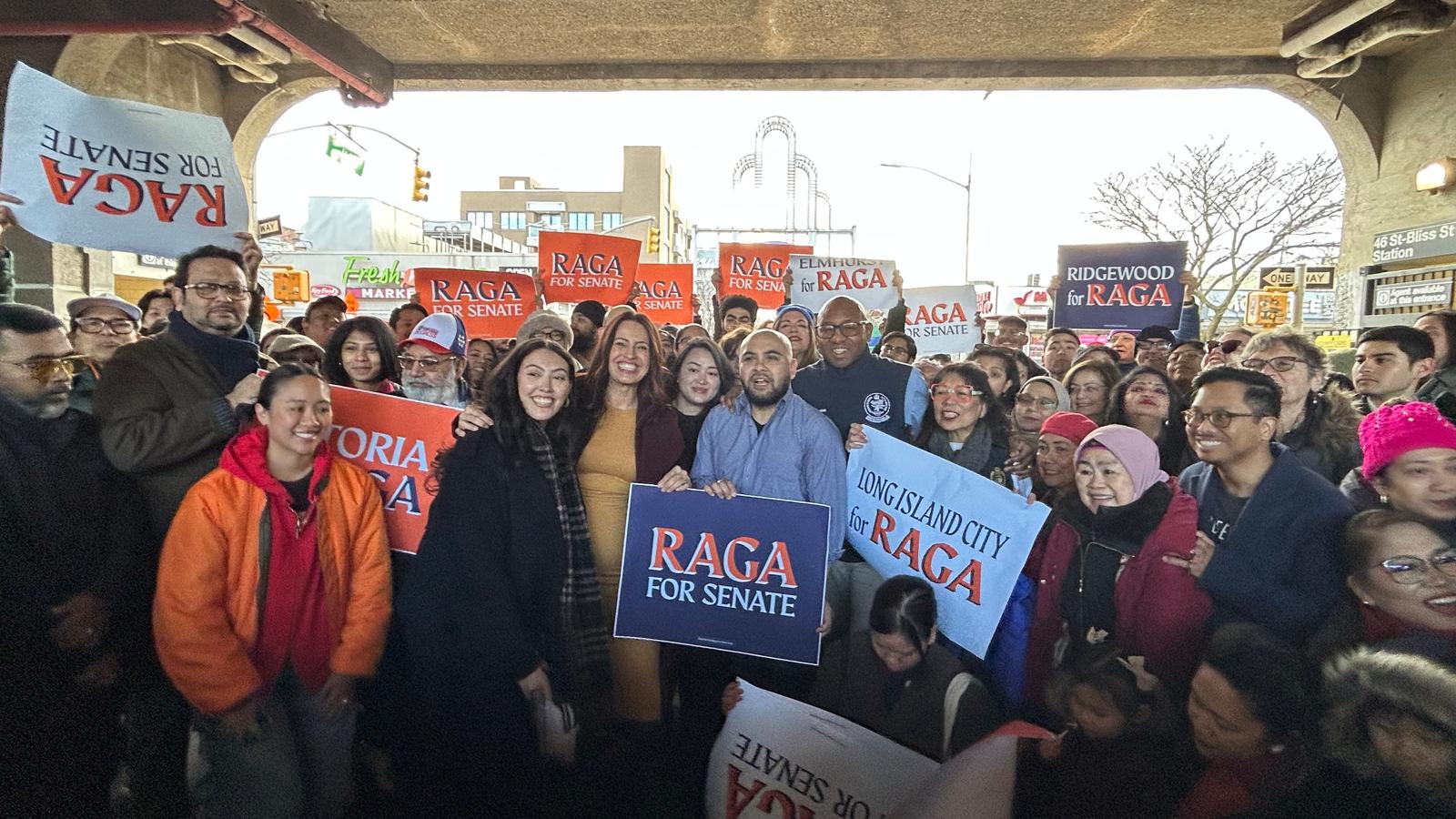 Hundreds Rally in Queens as Steven Raga Launches Campaign for State Senate: “Together with Western Queens leadership, we will fight for tenants, working families, and immigrant communities”