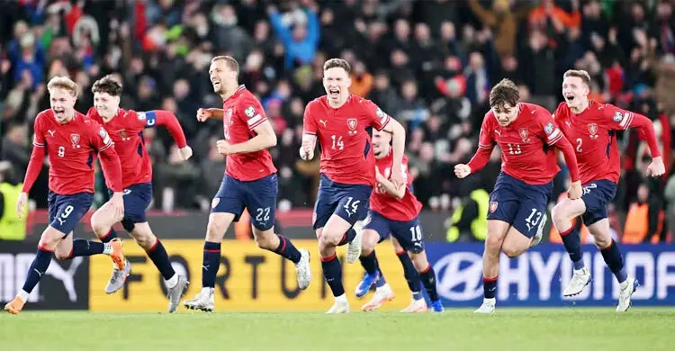 দীর্ঘ ২০ বছর পর ফিফা বিশ্বকাপের মূল মঞ্চে ফিরলো চেক প্রজাতন্ত্র