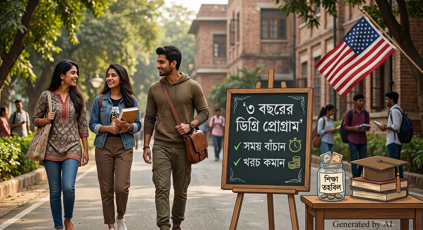 যুক্তরাষ্ট্রে জনপ্রিয় হচ্ছে ৩ বছরের স্নাতক ডিগ্রি, বাঁচছে সময়-খরচ