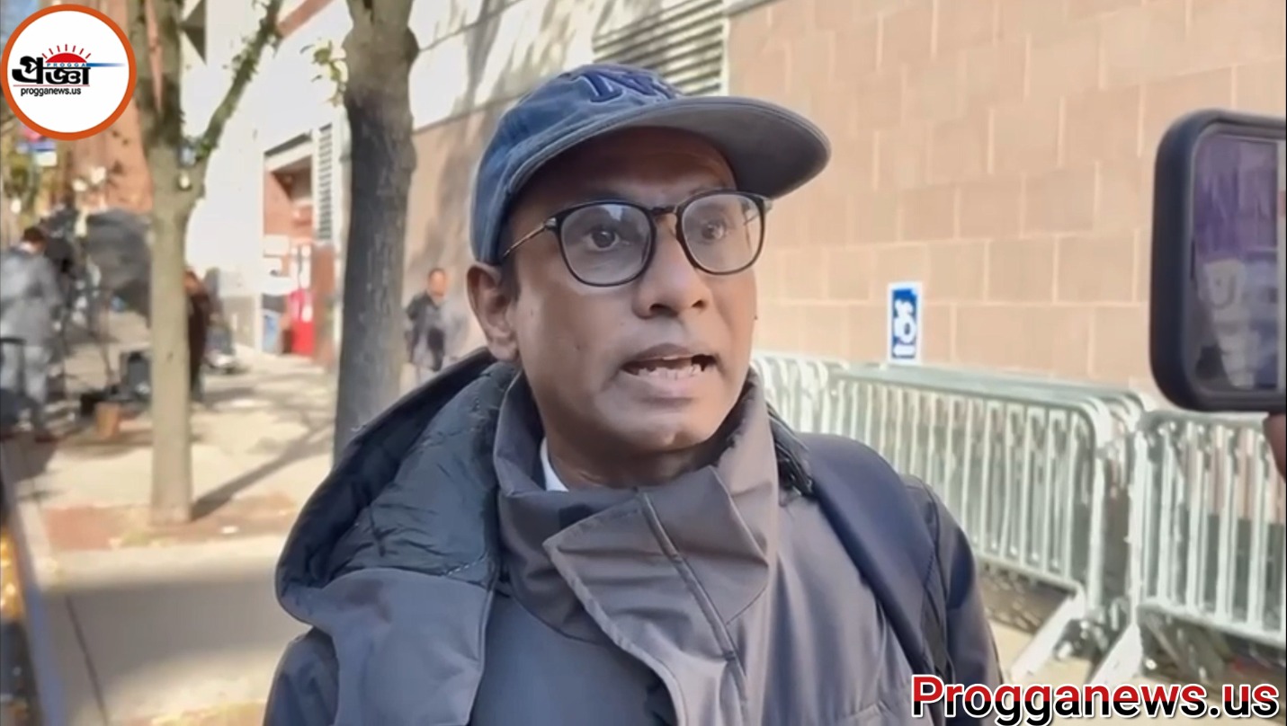 At the Jackson Heights Polling Center—Bangladeshi Immigrants Share Open Views on New York Mayoral Candidates