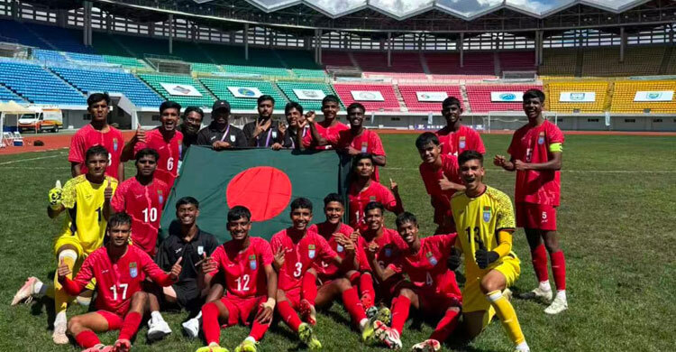 চীনের মাটিতে শ্রীলঙ্কার জালে বাংলাদেশের ৮ গোল