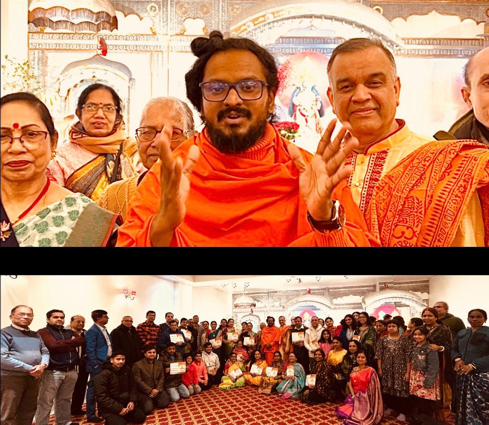 যুবসমাজকে ধর্মীয় সংস্কারে উদ্বুদ্ধ করলেন স্বামী শুভানন্দ পুরী মহারাজ—বাংলাদেশ হিন্দু মন্দিরে ধর্মীয় সভা