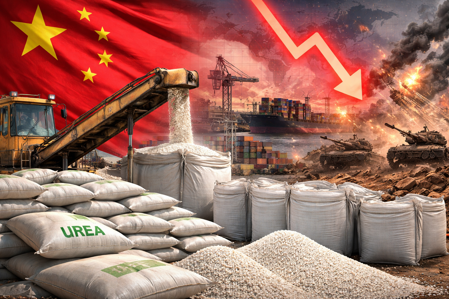 ইরান যুদ্ধের কারণে বিশ্বজুড়ে সার সরবরাহে ব্যাপক ব্যাঘাত: চীনের রপ্তানি কমানোর সিদ্ধান্তে বাড়ছে বৈশ্বিক সংকট
