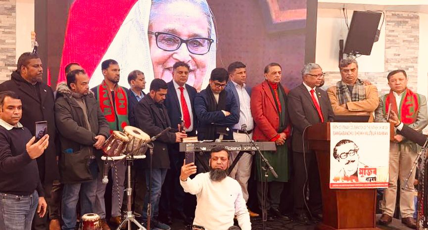 ‘আমাদের নির্বাচন করতে দিতে হবে’—নিউইয়র্কে বিজয় দিবসের মঞ্চ থেকে ভার্চুয়ালি শেখ হাসিনার দৃপ্ত আহ্বান