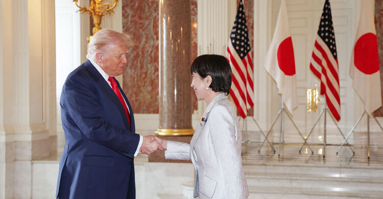 চীনের সঙ্গে বিবাদে না জড়াতে জাপানের প্রতি ডোনাল্ড ট্রাম্পের আহ্বান