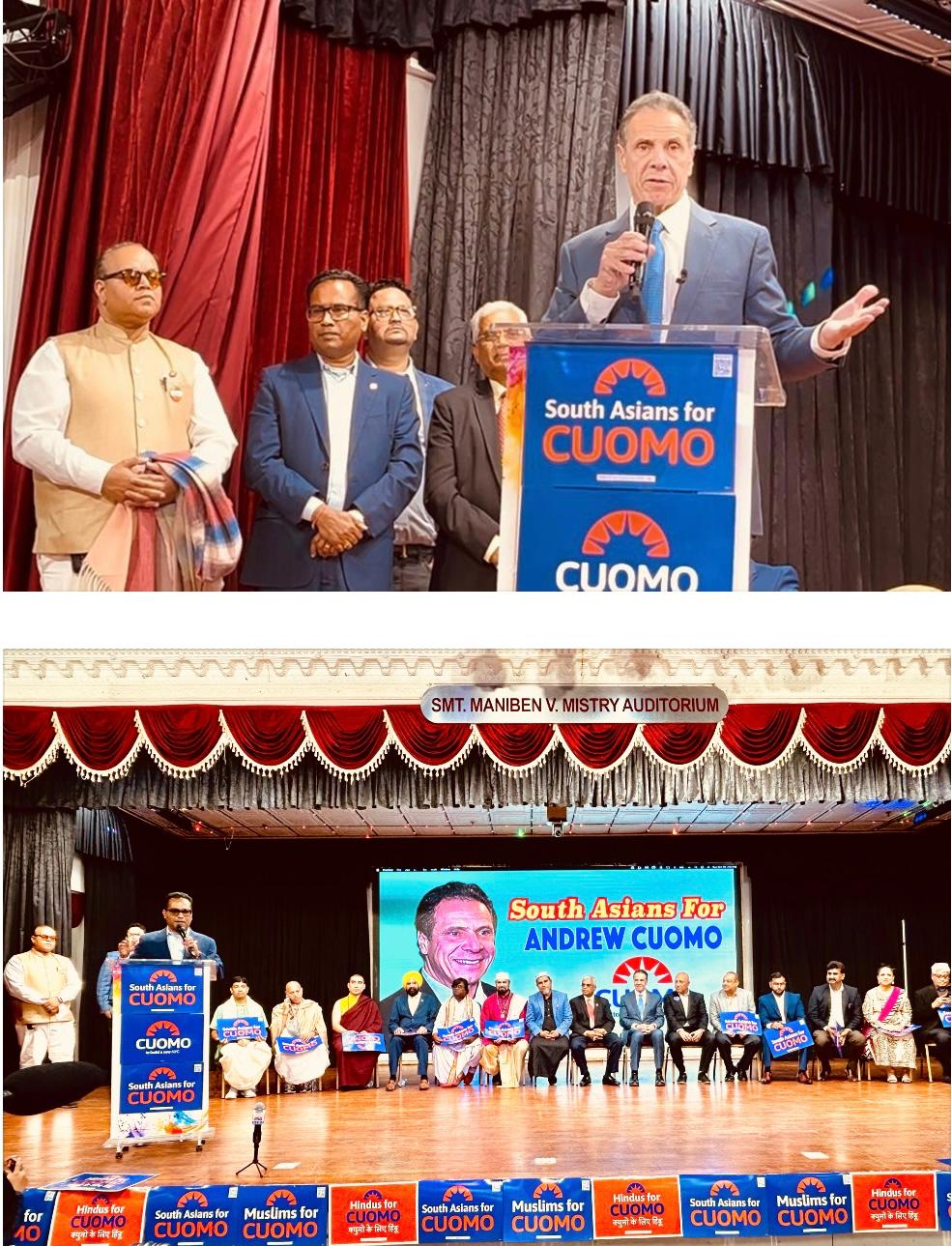 নিউইয়র্কে মেয়র পদে অ্যান্ড্রু কুয়োমোকে সমর্থনে প্রচারণা সভা: জোহরান মামদানির নির্বাচনী ইশতেহারে পতিতা ব্যবসার পক্ষে অবস্থান নিয়ে মুসলিম কমিউনিটির উদ্বেগ