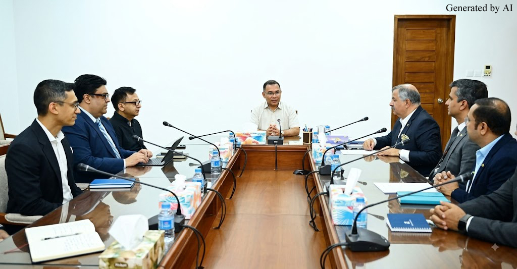 বাংলাদেশের প্রধানমন্ত্রীর সঙ্গে অ্যামচেম প্রতিনিধি দলের সৌজন্য সাক্ষাৎ: যুক্তরাষ্ট্রের বিনিয়োগে সহযোগিতার আশ্বাস তারেক রহমানের